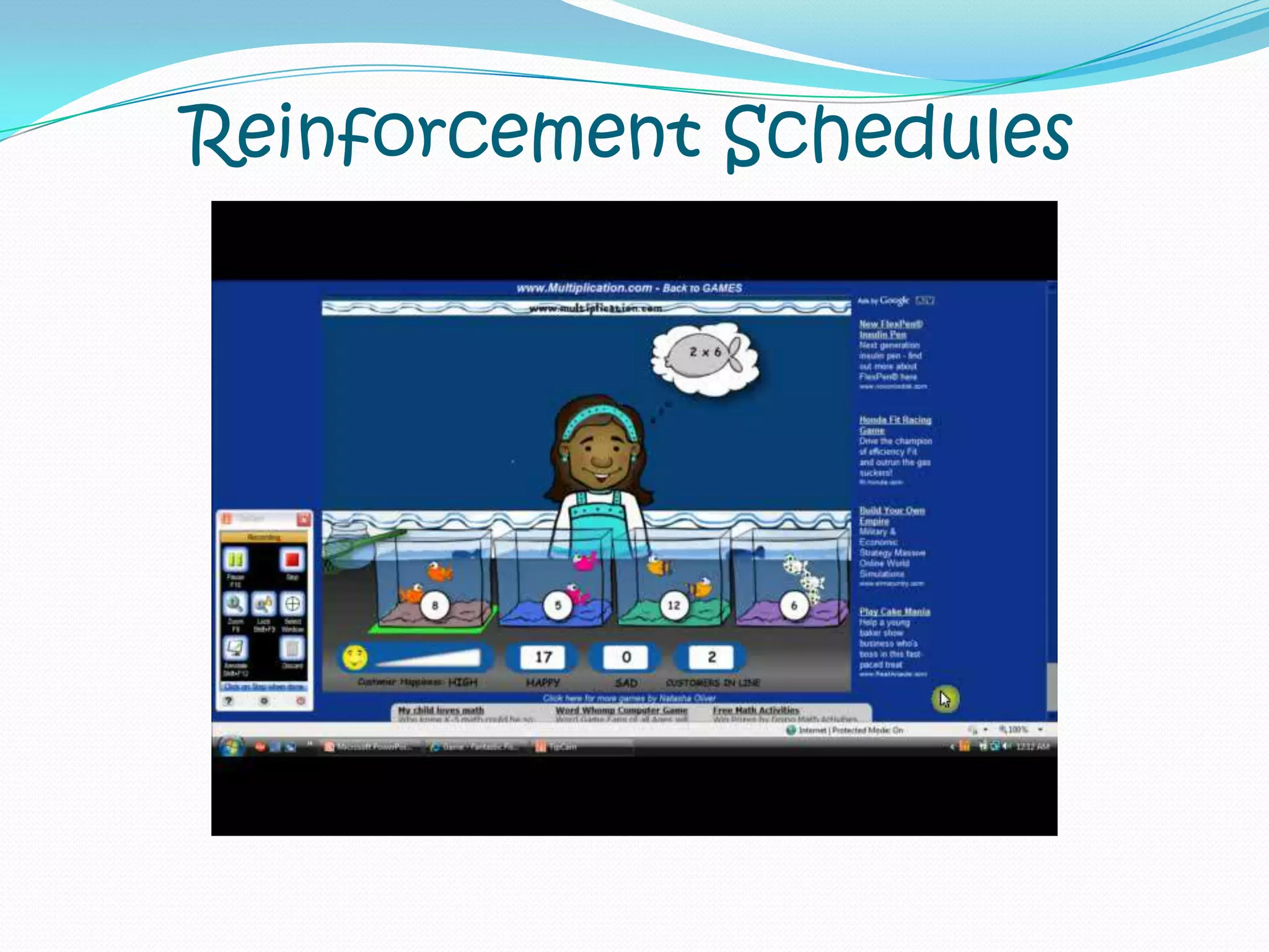 Reinforcement Schedules