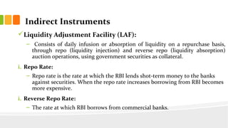 Monetary Policy and Banking Reforms of India (BUSINESS ENVIRONMENT) | PPT