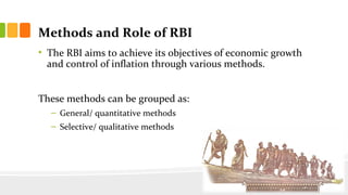 Quantitative Instruments Rbi Monetary Policy and Banking Reforms of India (BUSINESS ENVIRONMENT) | PPT