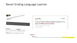Never-Ending Language Learner 
 
