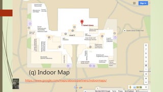 (r) Indoor Navigation
 An app developed at the
University of Illinois at
Urbana-Champaign
provides location-based
recomme...