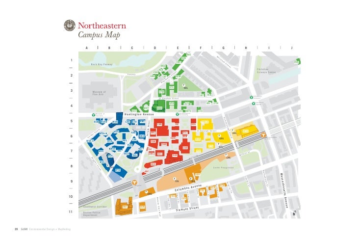 Northeastern State University Campus Map - Map