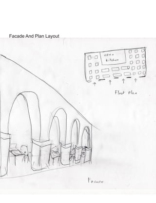 Facade And Plan Layout
 