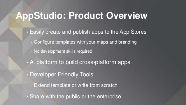 esri and appstudio esri and appstudio