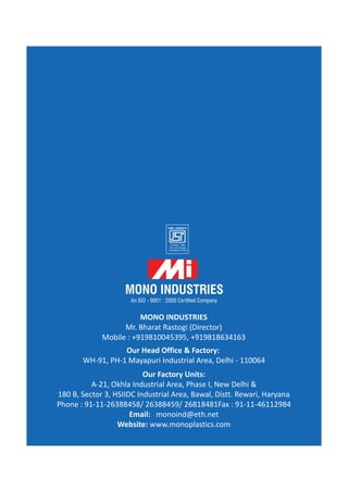 Construction Products By Mono Industries
