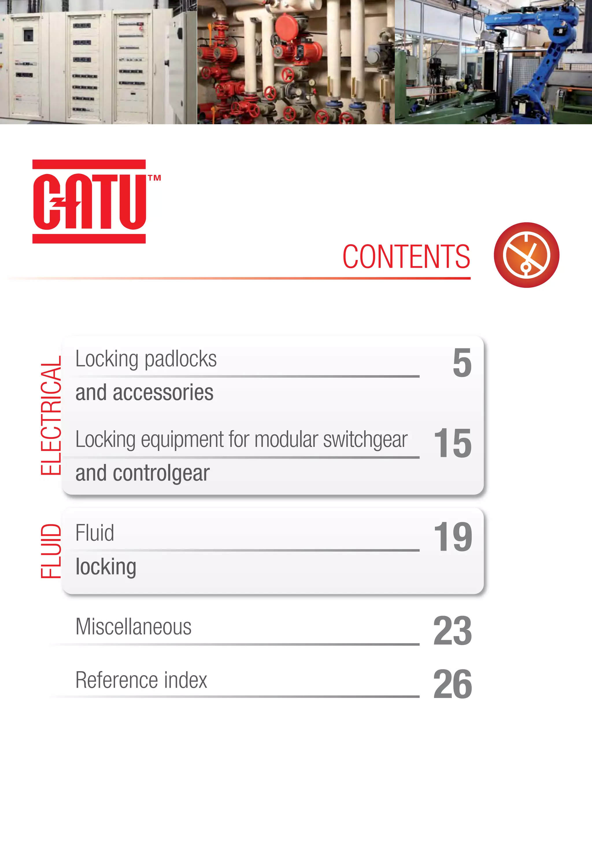 CATU Lockout Tagout - Locking Systems, Locking Padlocks, Fluid Locking ...