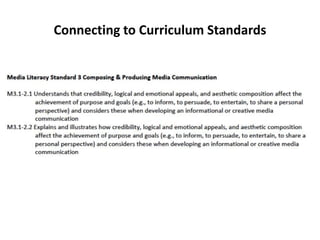 Connecting to Curriculum Standards
 