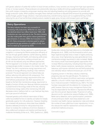 Mitigation of greenhouse gas emissions in animal agriculture | PDF
