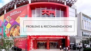 PROBLEMS & RECOMMENDATIONS
 