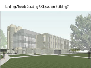 Looking Ahead: Curating A Classroom Building?
 