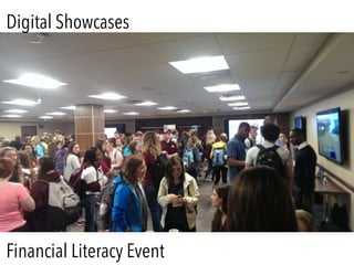 Digital Showcases
Financial Literacy Event
 