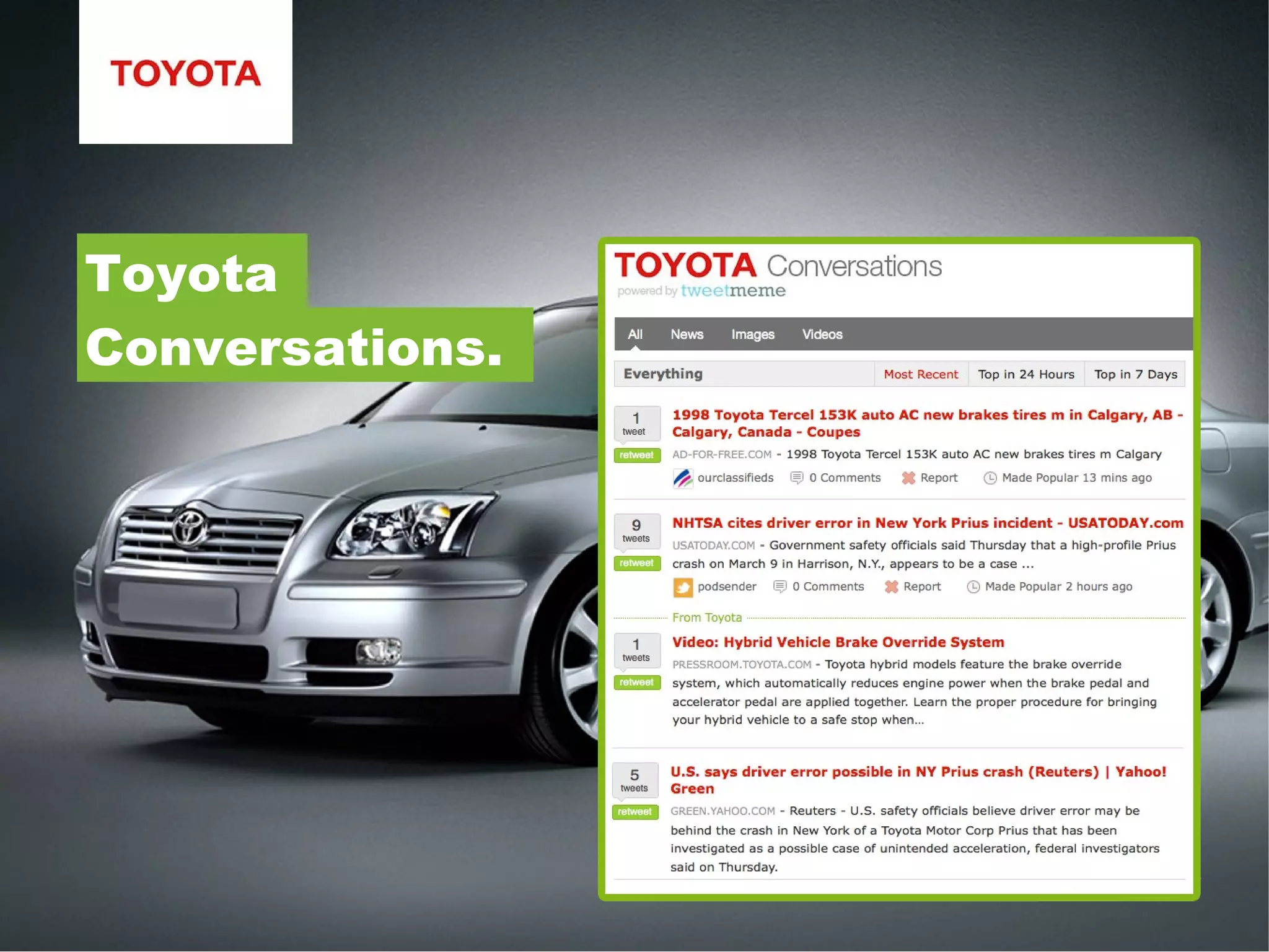 Toyota  Conversations. 
