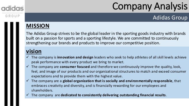 المواهب وضع vision and mission of adidas company - astonapartasuites.com