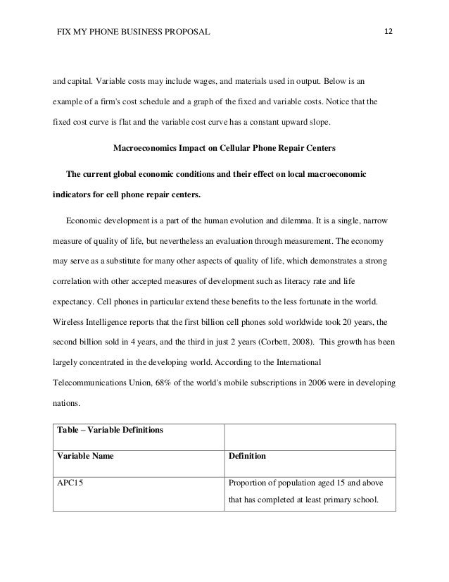 price proposal templates