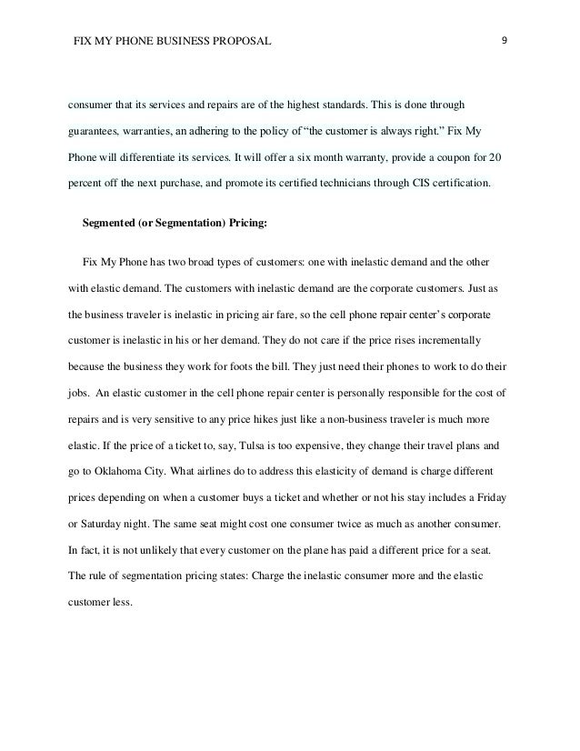 policy proposal sample