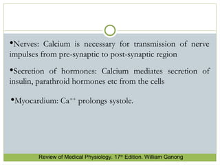 Final Calcium metabolism and prosthodontics | PPT