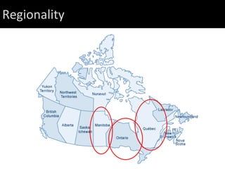 Regionality 