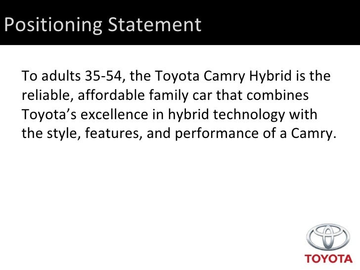 Final Draft Camry Final Presentation