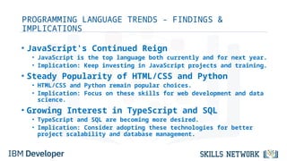 Python Reign Comprehensive Data Analysis on Emerging Technology Skills and Trends ...