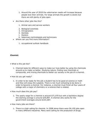 Final career project