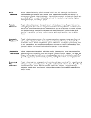 Final career project