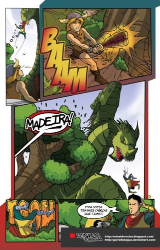 Episódio final Caverna do Dragão - HQ