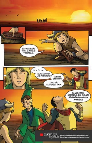 Episódio final Caverna do Dragão - HQ