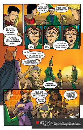 Episódio final Caverna do Dragão - HQ