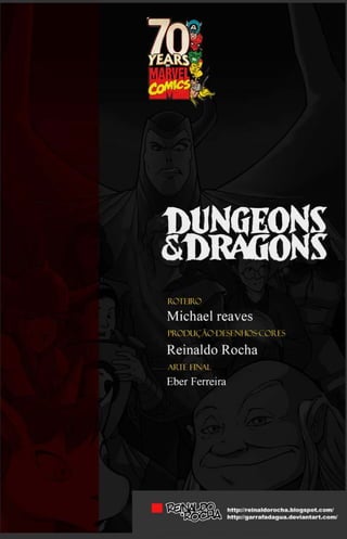 Episódio final Caverna do Dragão - HQ