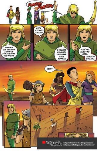 Episódio final Caverna do Dragão - HQ