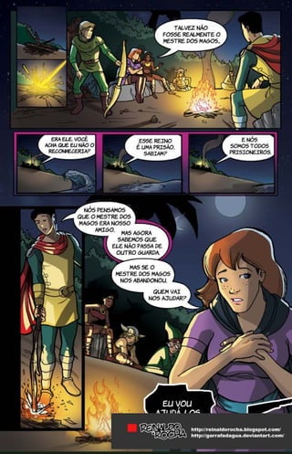 Episódio final Caverna do Dragão - HQ