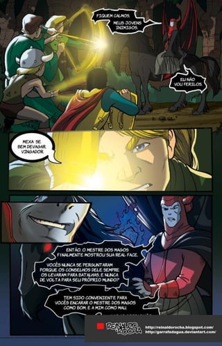 Episódio final Caverna do Dragão - HQ