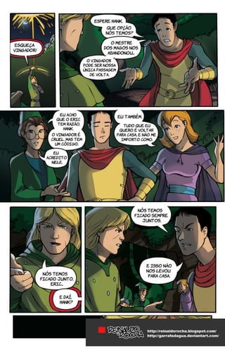 Episódio final Caverna do Dragão - HQ