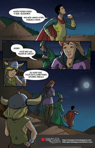 Episódio final Caverna do Dragão - HQ