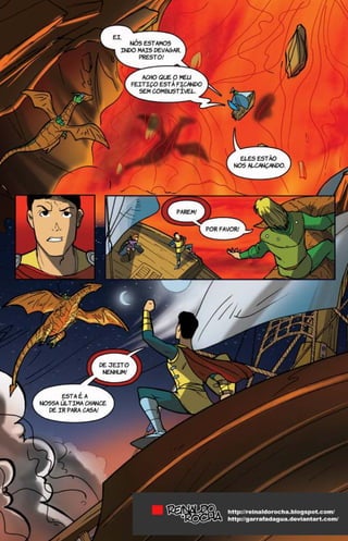 Episódio final Caverna do Dragão - HQ