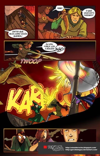 Episódio final Caverna do Dragão - HQ