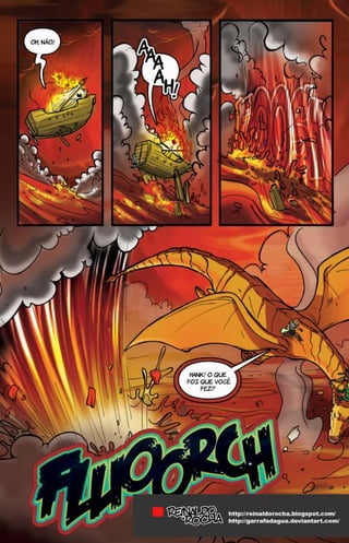 Episódio final Caverna do Dragão - HQ