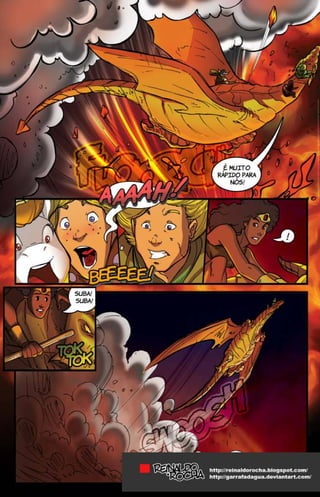 Episódio final Caverna do Dragão - HQ