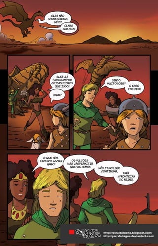 Episódio final Caverna do Dragão - HQ