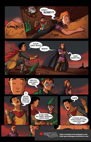 Episódio final Caverna do Dragão - HQ