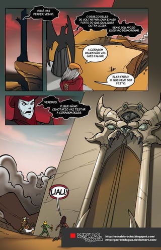 Episódio final Caverna do Dragão - HQ