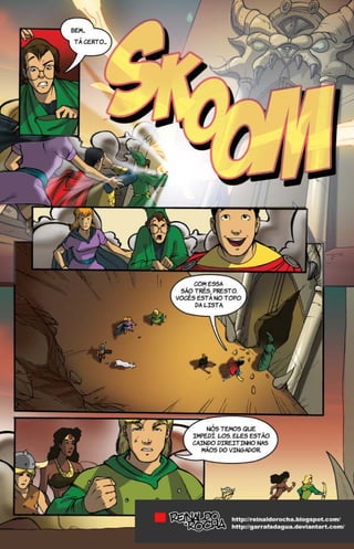 Episódio final Caverna do Dragão - HQ