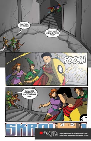 Episódio final Caverna do Dragão - HQ