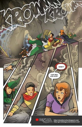 Episódio final Caverna do Dragão - HQ