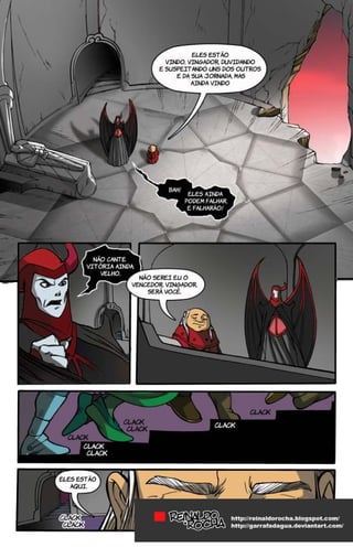 Episódio final Caverna do Dragão - HQ