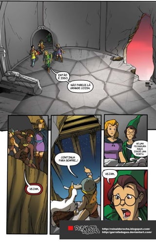 Episódio final Caverna do Dragão - HQ