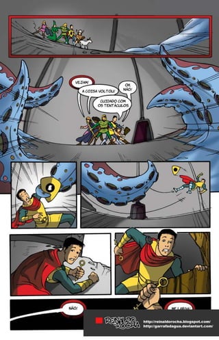 Episódio final Caverna do Dragão - HQ