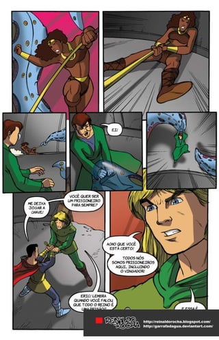 Episódio final Caverna do Dragão - HQ