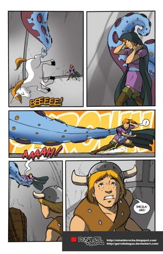 Episódio final Caverna do Dragão - HQ