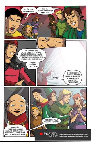 Episódio final Caverna do Dragão - HQ